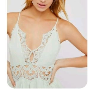 Free People ONE Coast to Move Mint Fairy Dress
